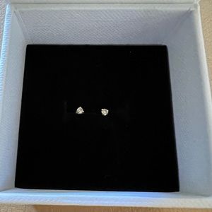 Wwake Limited Edition 2mm Diamond Stud Earrings (Pair)